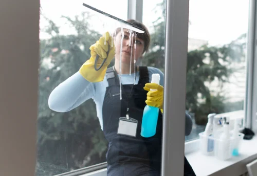 Nettoyage de vitres intérieures et extérieures aux Martres-de-Veyre